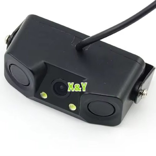 4 in 1 Car Parking Sensors 2 radar Sensor Reverse Camera Sensor Parking radar